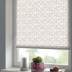 Gardinia Easyfix Rollo Japandi Mosaik 100x150 cm