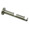 Gardinia Doppelträger offen für Durchmesser 12 mm 6/5 cm Edelstahl