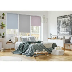 Gardinia Easyfix Rollo Uni 75 x 150 cm steingrau