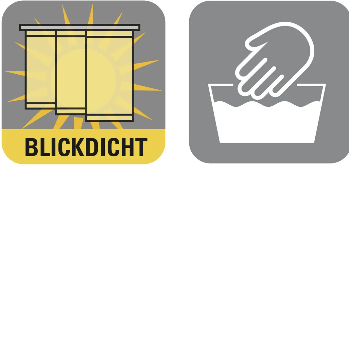 Gardinia Flächenvorhang 245 x 60 weiß