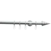 Gardinia Gardinenstange Kegel Durchmesser 20 mm 160 cm Edelstahl-optik