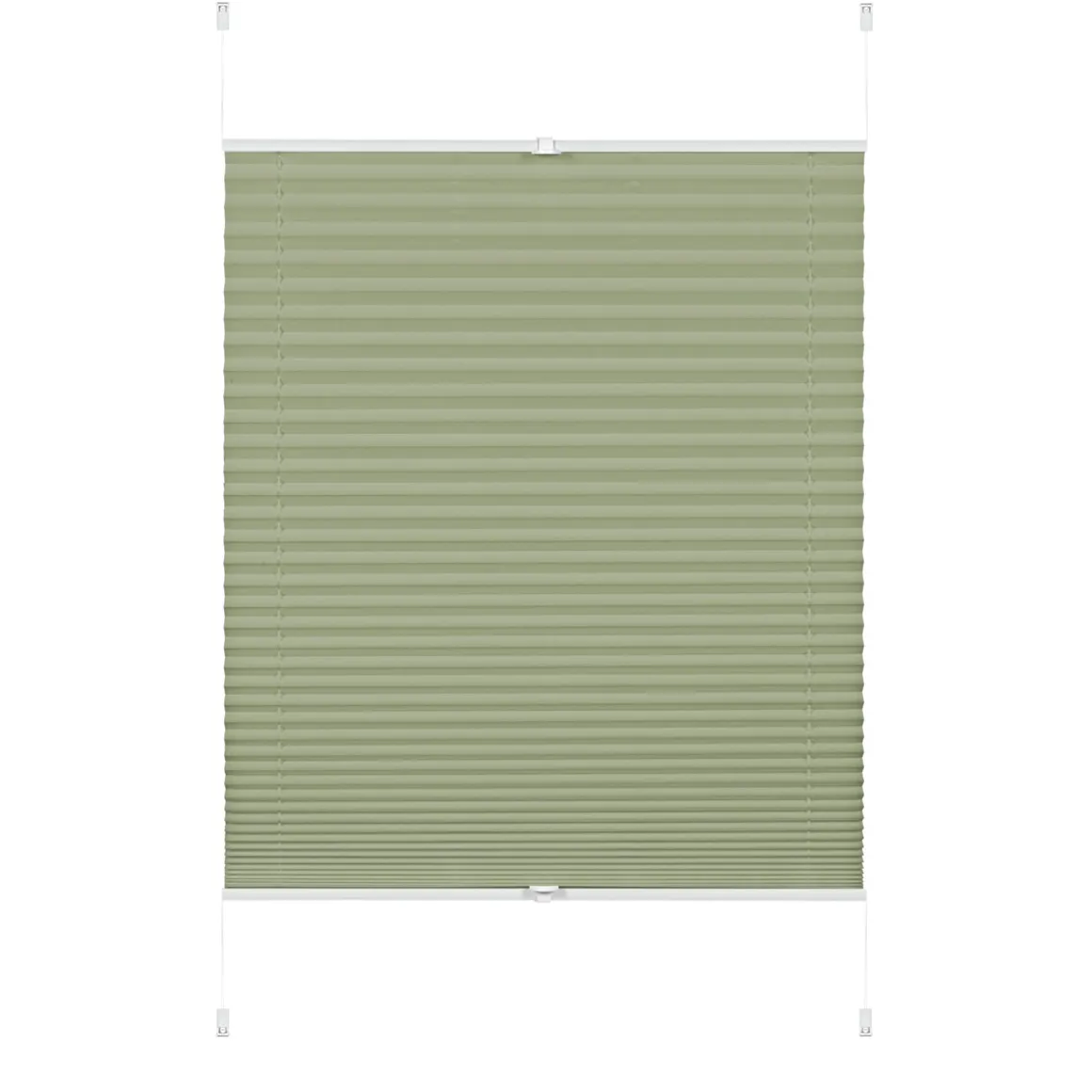 Gardinia Plissee Easyfix Greta mintgrün 50 x 130 cm