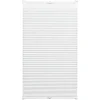 Gardinia Plissee Easyfix mit 2 Bedienschienen Plissee 55 x 130 cm weiß