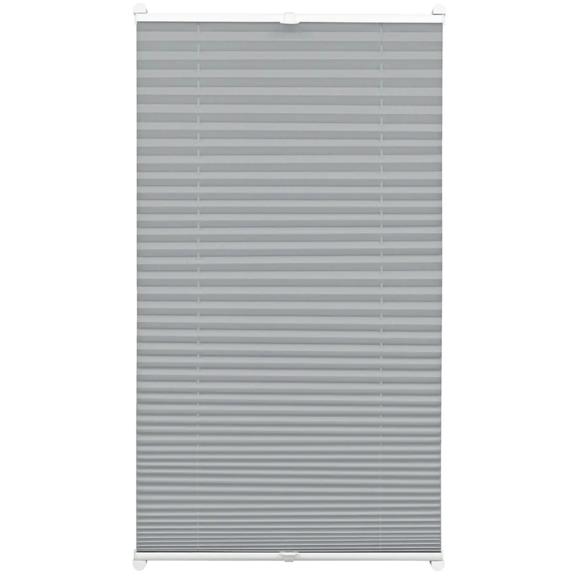 Gardinia Plissee Easyfix mit 2 Bedienschienen 90 x 130 cm schiefer