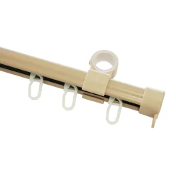 Gardinia U-Laufschiene 190 cm beige