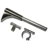 Gardinia Universal Träger 1- und 2-Lauf für Durchmesser 20 mm 15 cm Edelstahl-optik