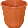 Geli Blumentopf Kunststoff 6 cm terrakotta
