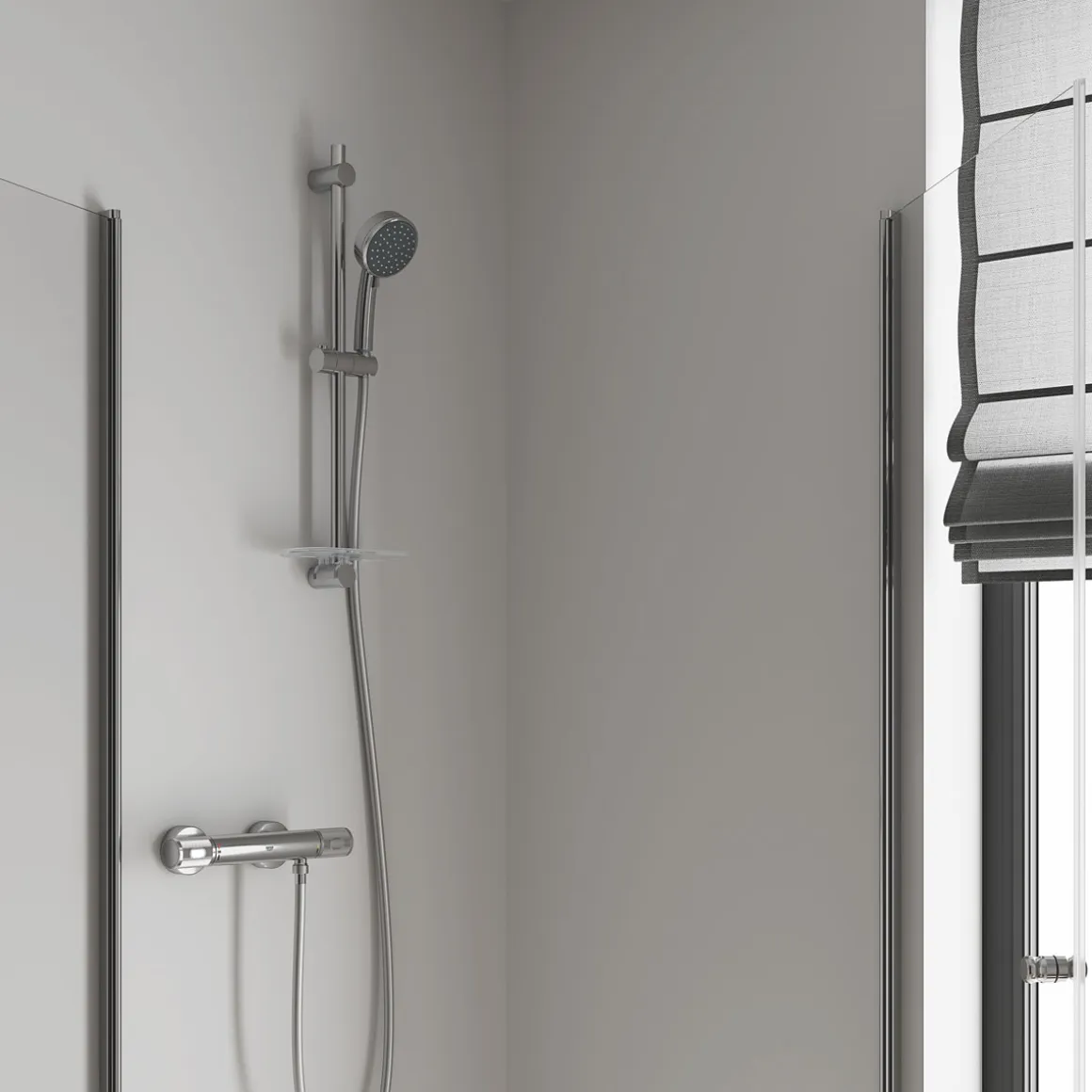 Grohe Brausethermostat Precision Feel chrom 31,3 cm