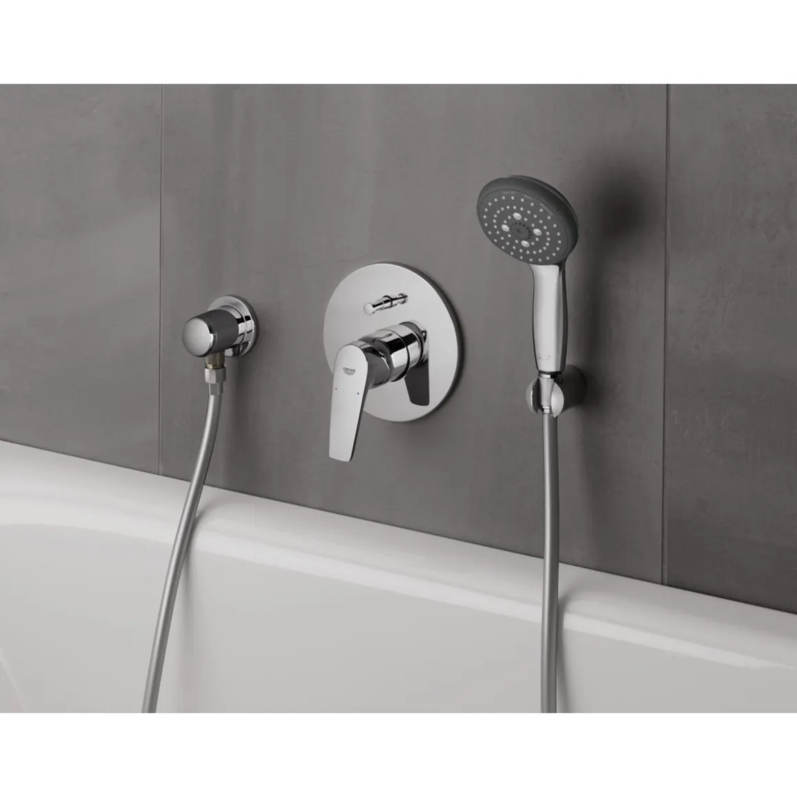 Grohe Handbrause Vitalio Start 100 HB 3 Strahlarten chrom