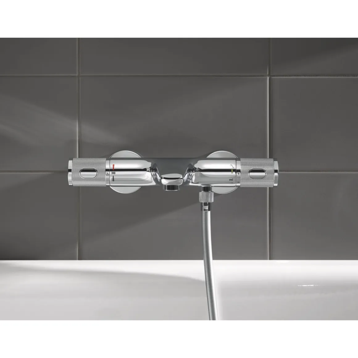Grohe Wannenbatterie Precision Feel chrom 31,3 cm
