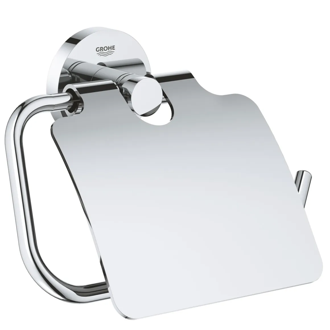 Grohe WC-Papierhalter Essentials silber 16,7 x 11,9 x 4,4 cm
