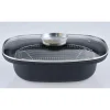 GSW Aromabräter 39 x 25cm mit Drahteinsatz 4L