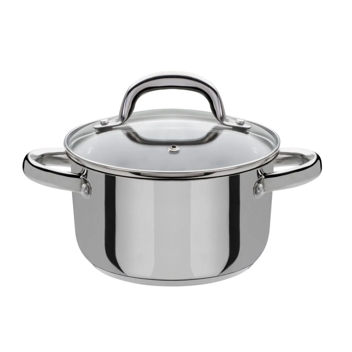 GSW Bratentopf Montreal mit Glasdeckel 16cm 1,5L