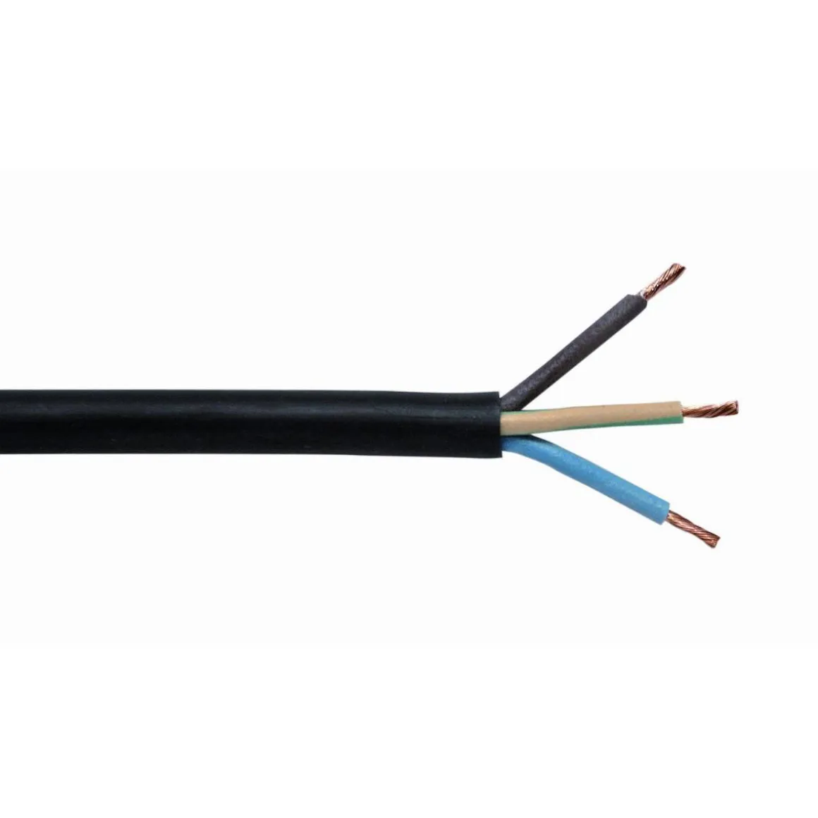 Gummikabel H07RN-F 3G 1,5 schwarz 5 m