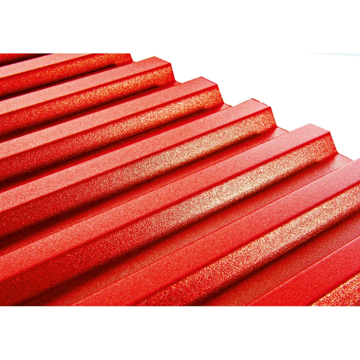 gutta PVC-Wellplatte Trapez rot 200 x 90 cm