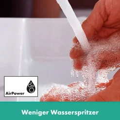 Hansgrohe Einhebel-Wannenmischer Rebris S Aufputz chrom