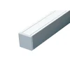 Hartmann Zaunpfosten WPC/Alu 6,8 x 6,8 x 240 cm