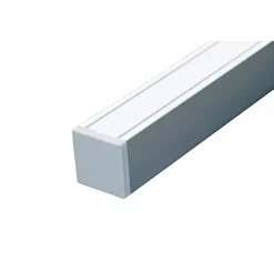 Hartmann Zaunpfosten WPC/Alu 6,8 x 6,8 x 240 cm