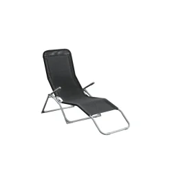 Haveson Freizeitliege 140 x 60 x 95 cm Anthrazit