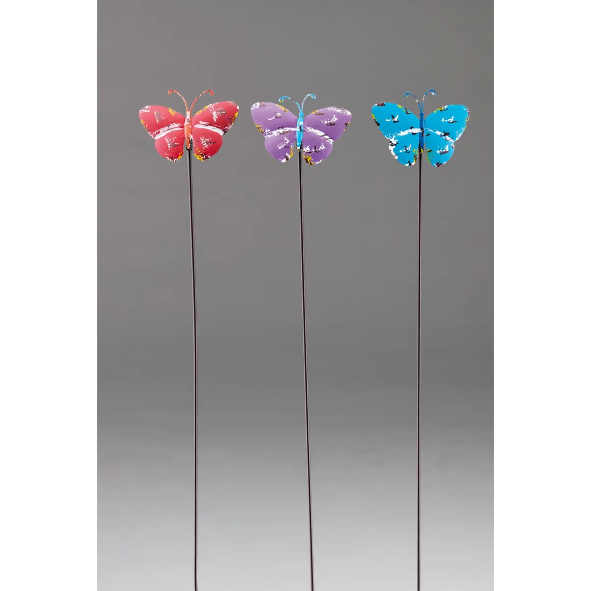 Haveson Metallstecker Schmetterling 93 cm
