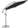 Haveson Ampelschirm Salerno 300 cm Anthrazit