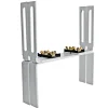 Haveson Balkonkastenhalter 2er Set weiß