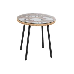 Haveson Balkon-Set Lissabon bestehend aus zwei Sesseln und einem Tisch