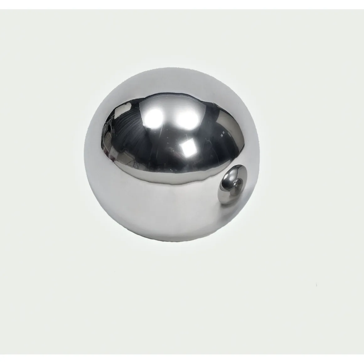 Haveson Edelstahlkugel Durchmesser 13,5 cm silber
