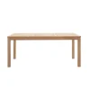 Haveson Gartentisch Mykonos Akazienholz 180 x 75 x 100 cm