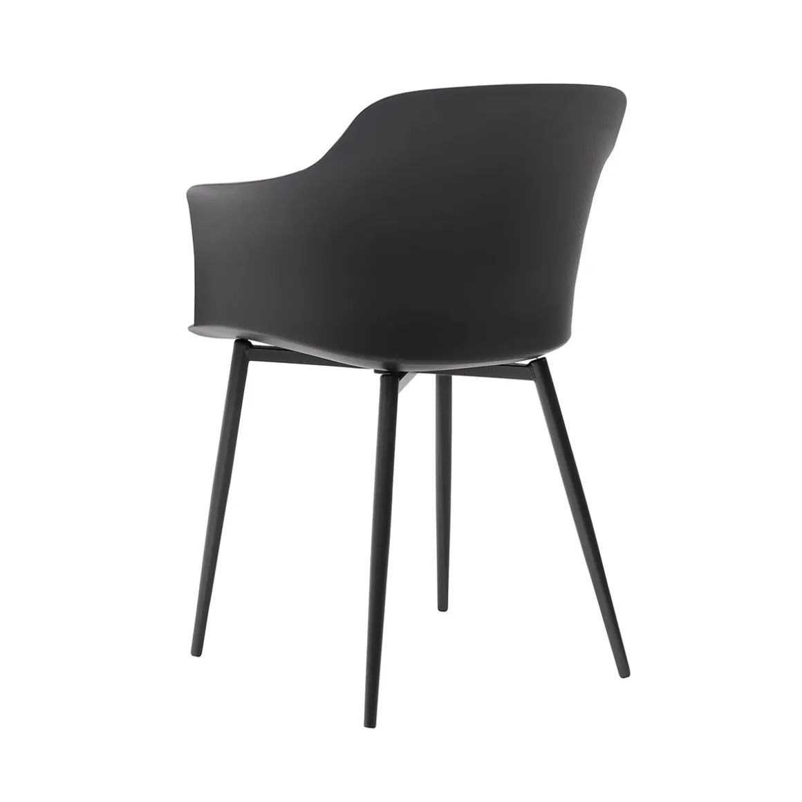 Haveson Kunststoff-Sessel Madeira schwarz