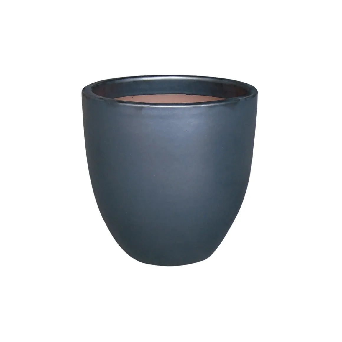 Haveson Pflanztopf Bern II Durchmesser 26 x 25 cm anthrazit glasiert