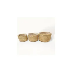Haveson Rattankorb Saigon Durchmesser 35 x 32 cm