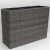Haveson Raumteiler Lotus 80 x 59 x 28 cm grau