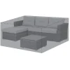 Haveson Schutzhülle für Lounge-Sets klein