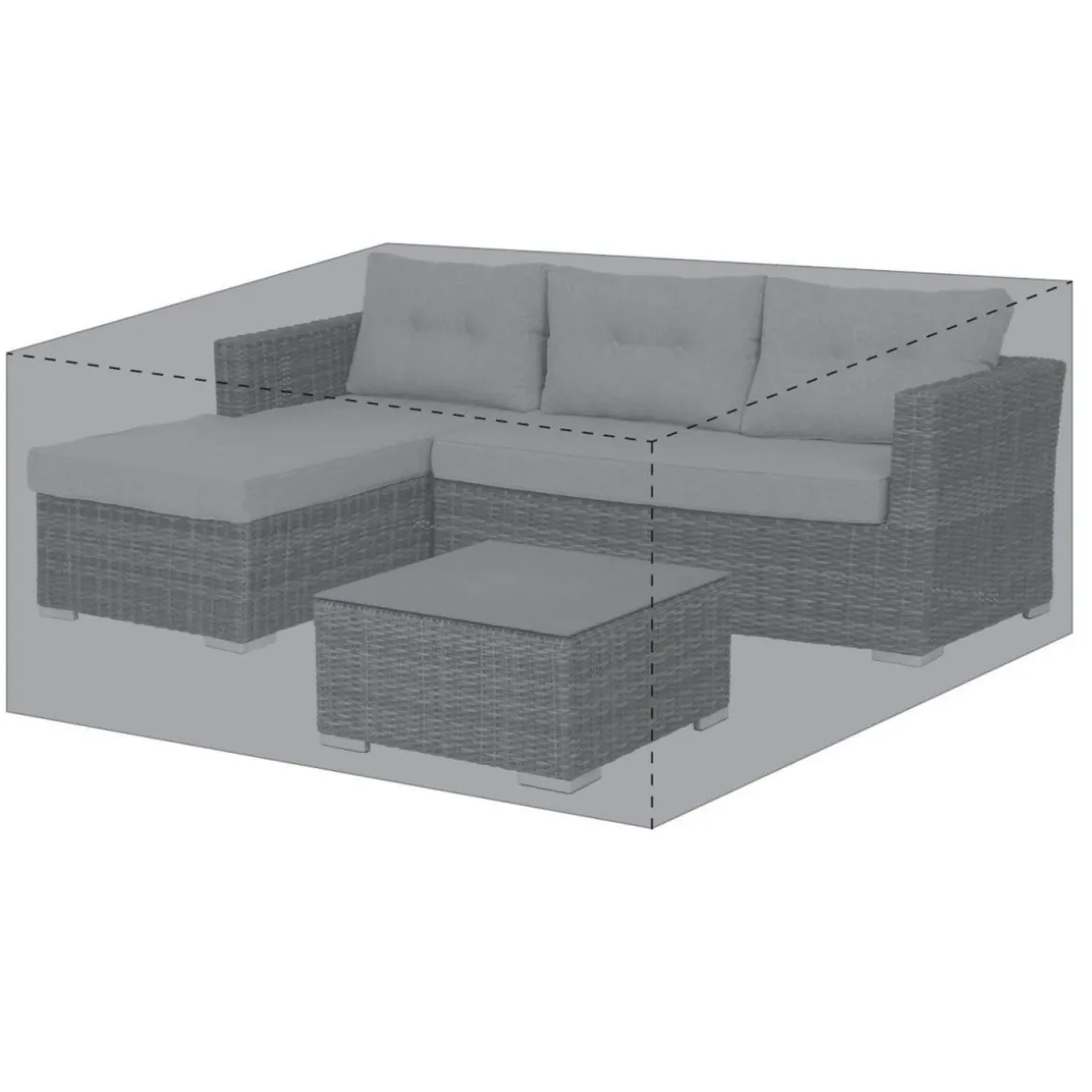 Haveson Schutzhülle für Lounge-Sets klein