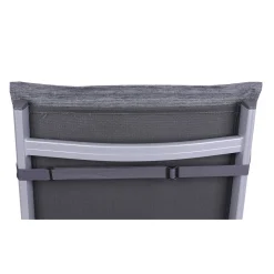 Haveson Sitzauflage Niederlehner 100x48x4cm anthrazit