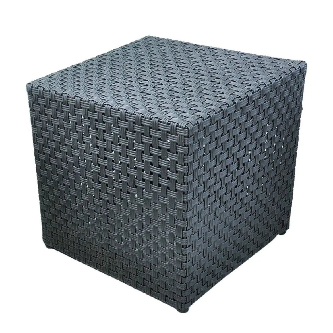Haveson Sitzwürfel 29 x 29 x 29 cm schwarz