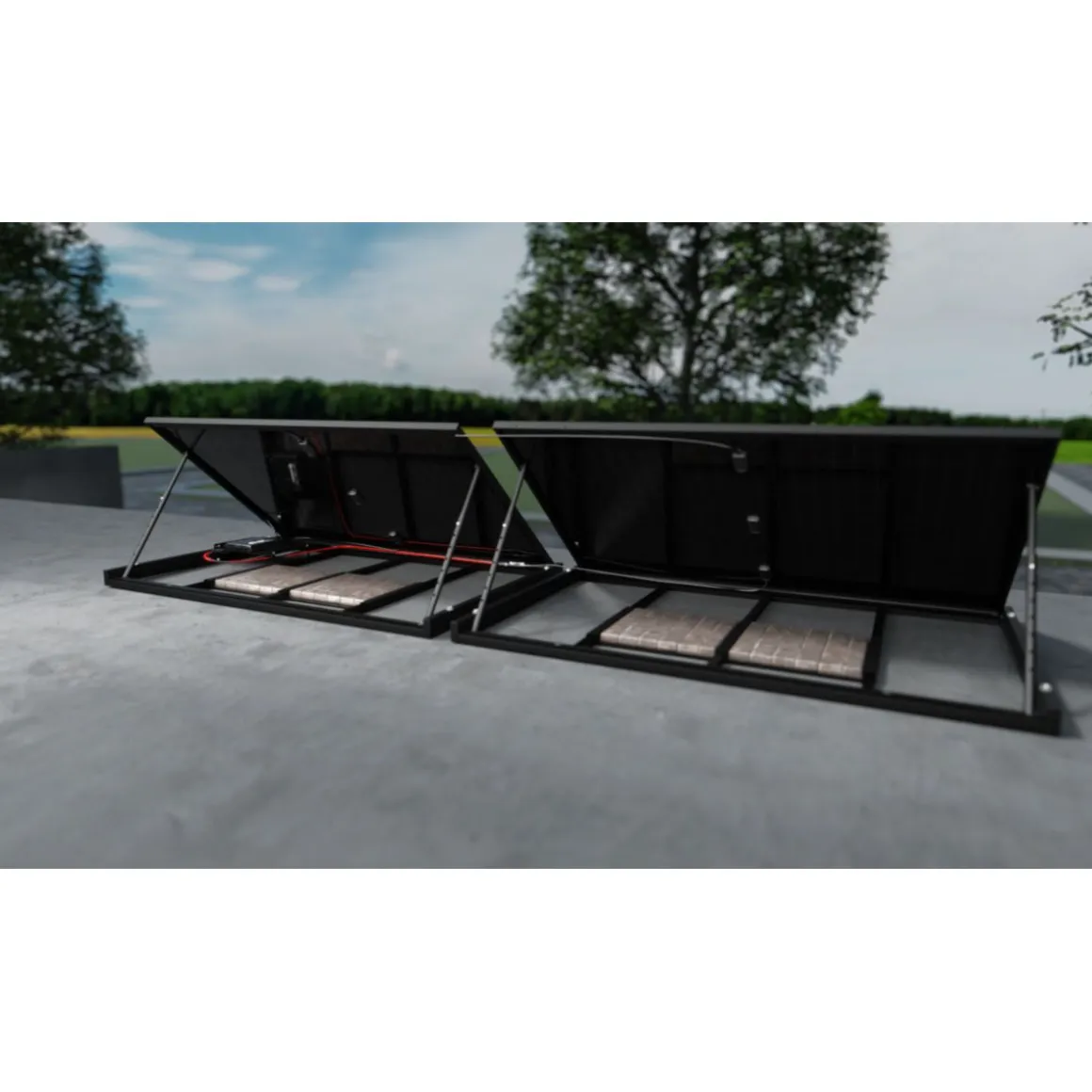 HEPA Premium 800 Balkon-Komplettkraftwerk