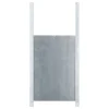 Hühner-Schiebetür 22 x 33 cm grau