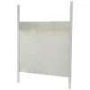 Hühner-Schiebetür 43 x 40 cm silber