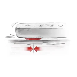 High Peak Luftbett Cross Beam Double Extra Long