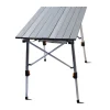 highfeld Klapptisch Campingtisch mit Ablagenetz
