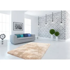 Hochflorteppich „Cosy 210 Champagner“, 120x170cm