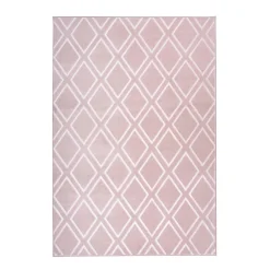 Hochflorteppich „Monroe 300“, rosa