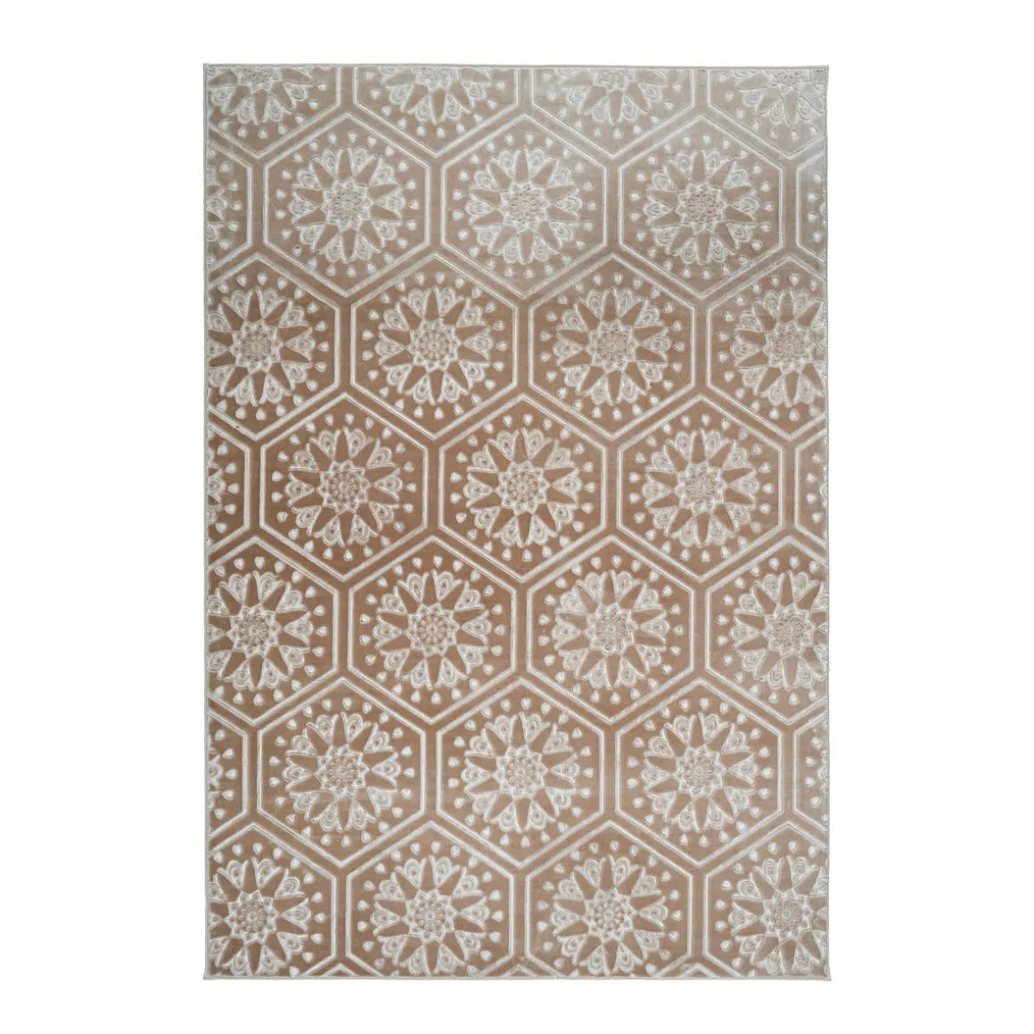 Hochflorteppich Monroe 200 taupe