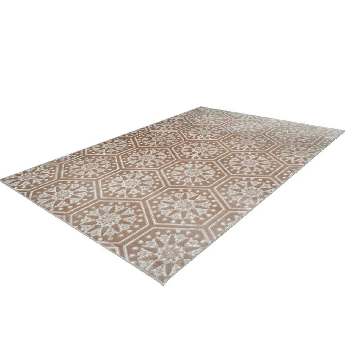 Hochflorteppich Monroe 200 taupe