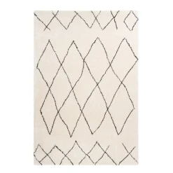 Hochflorteppich Orlando 425 Elfenbein 120 x 170 cm
