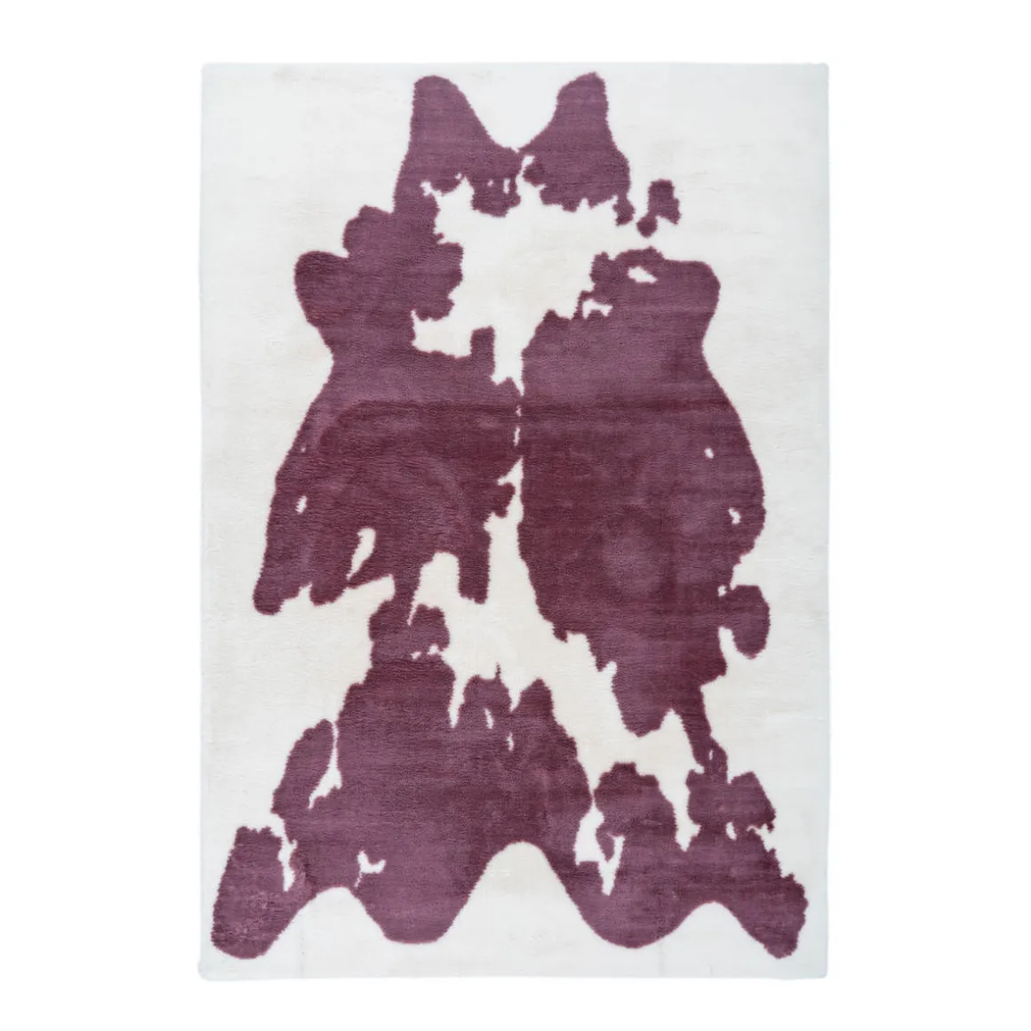 Hochflorteppich „Rabbit Animal 500“, lilac/weiß