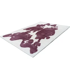 Hochflorteppich „Rabbit Animal 500“, lilac/weiß