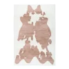 Hochflorteppich „Rabbit Animal 500“, taupe/weiß
